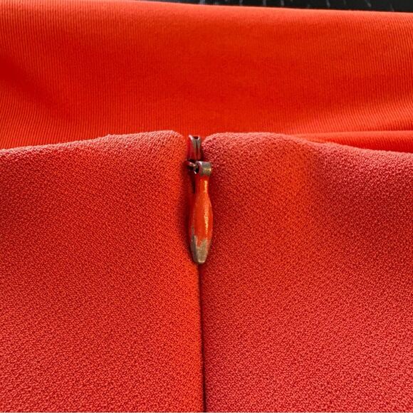 Bec + Bridge Cecily Mini Dress Blood Orange Fitted Cocktail Party - Picture 7 of 7